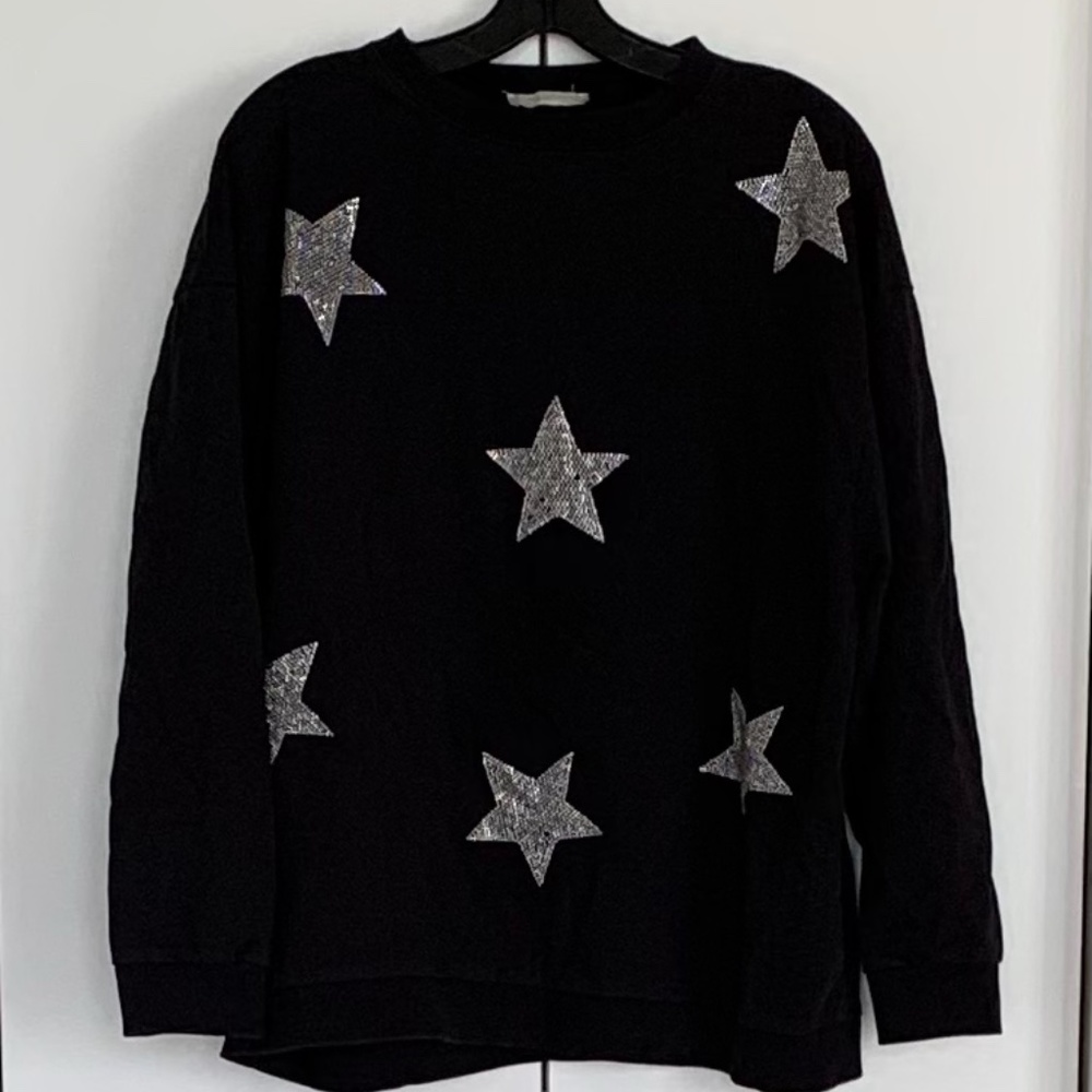Lightweight oversized sweatshirt